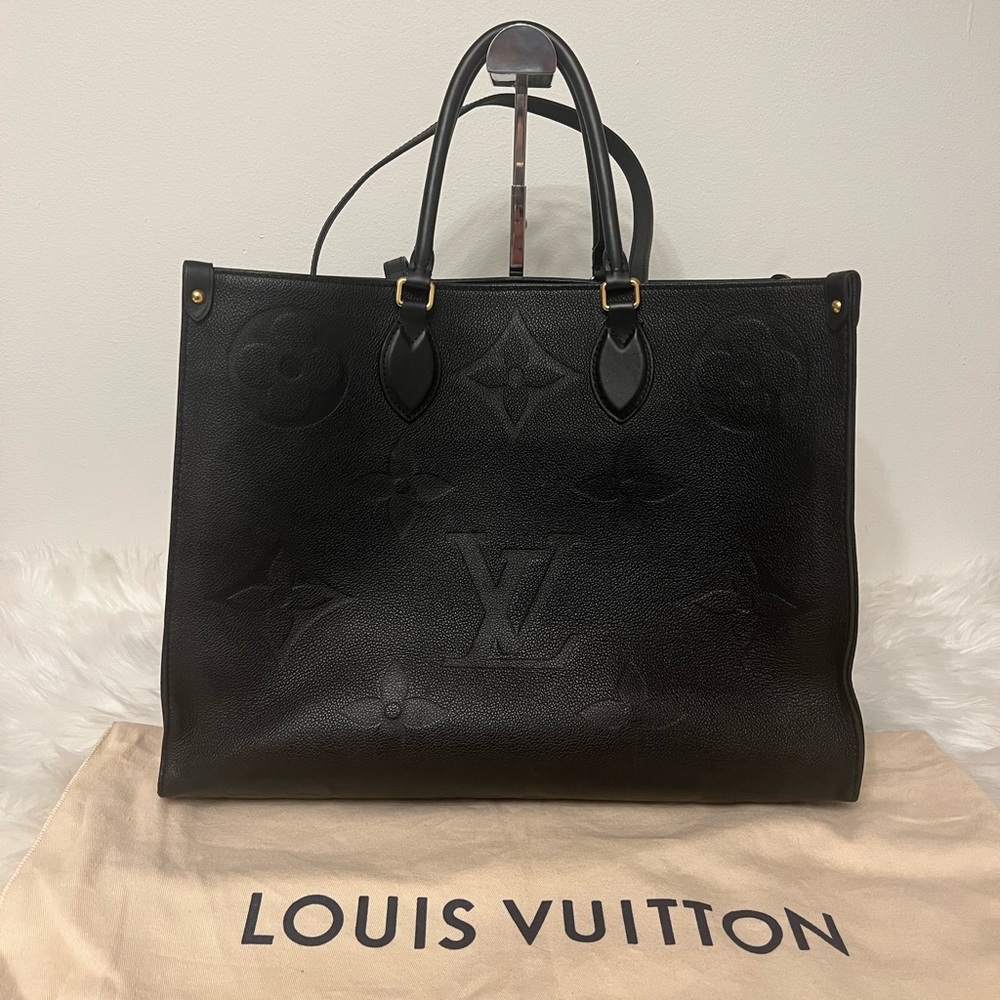 Louis Vuitton Onthego GM Emperiente Black